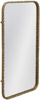Bassett Mirror Aria Antique Brass Wall Mirror-1