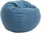 CordaRoy's® Original Slate Grain Faux Leather Queen Bean Bag Chair-0