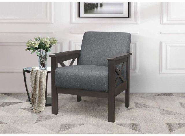 Mazin Furniture Herriman Light Gray Accent Chair-3