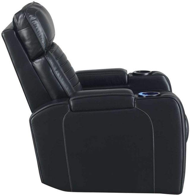 Steve Silver Co. Lavon Midnight Power Lift Recliner-2