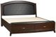 Liberty Furniture Avalon Dark Truffle King Storage Bed-0