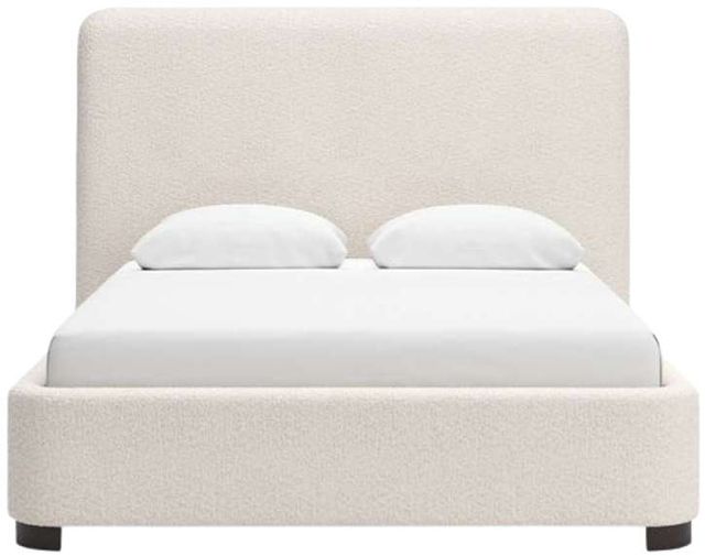 Signature Design by Ashley® Whittgate Beige Queen Upholstered Panel Bed-1