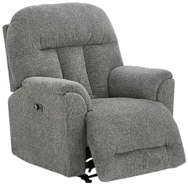 Best® Home Furnishings Customizable Suitably Power Rocker Recliner with Heat, Massage and Headtilt-2