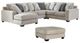 Benchcraft® Ardsley 2-Piece Pewter Sectional with Ottoman-0