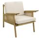 YHD Cane Brown Lounge Chair-0