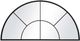 Uttermost® Rousseau Black Window Arch Mirror-0