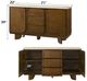ACME Furniture Kasha Natural Marble Top Server with Vintage Oak Base-2