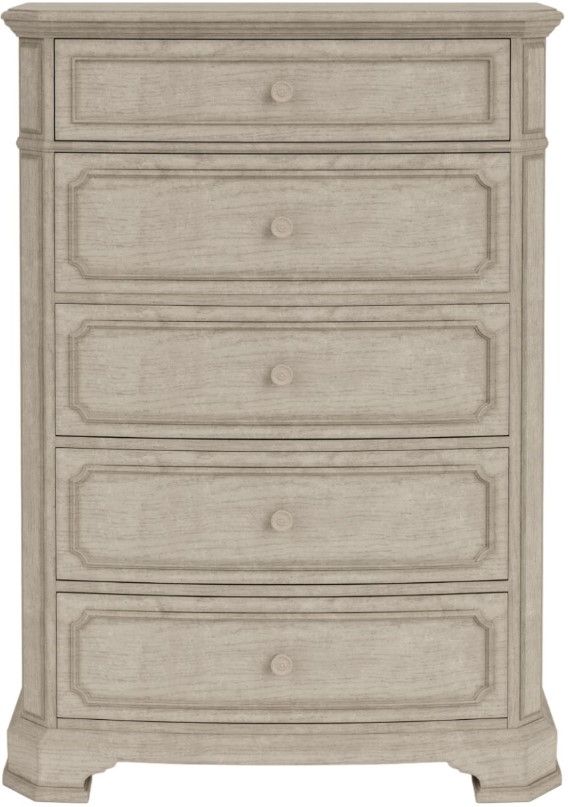 Riverside Furniture Kensington Vintage Linen 5-Drawer Chest-1