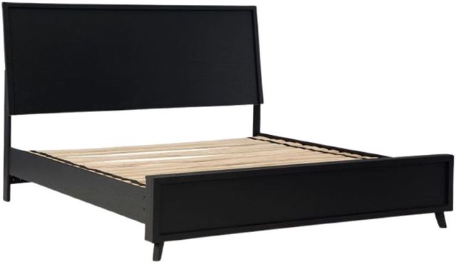 Signature Design by Ashley® Danziar Black King Panel Bed-3