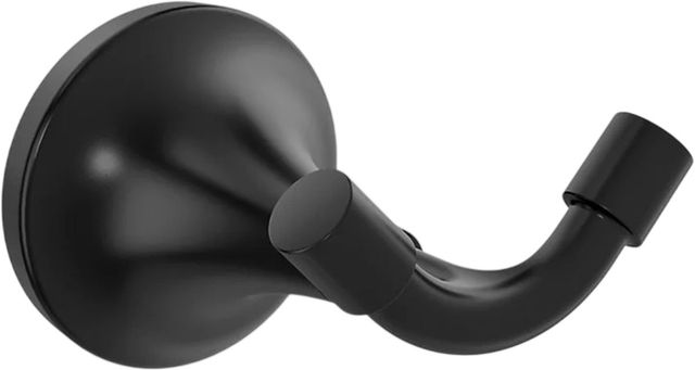KOHLER® Tone™ Matte Black Robe Hook-0