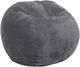 CordaRoy's® Gray Plush Corduroy Full Bean Bag-0