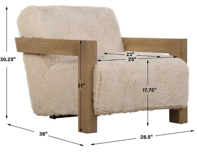 Uttermost® Jackson Caramel Accent Chair-2