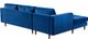 TOV Furniture Como Navy Velvet 2-Piece Left-Arm Facing Sofa Sectional and Chaise-2