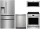 Frigidaire Professional® 4 Piece Smudge-Proof® Stainless Steel Electric Kitchen Package-0