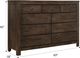 Emerald Home Ashton Hills Ash Brown Dresser-2