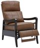 Best® Home Furnishings Customizable Ryberson Leather Power High Leg Recliner with Dark Walnut Legs-3