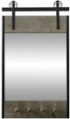 Crestview Collection Mason Dark Brown Wall Mirror-0