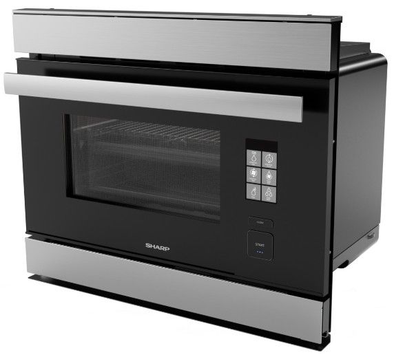 Sharp® 24" Stainless Steel Convection Built In Wall Oven-3