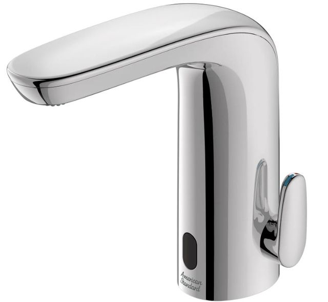 American Standard Selectronic® Polished Chrome 2" NextGen Touchless Faucet, Battery-Powered with Above-Deck Mixing-2