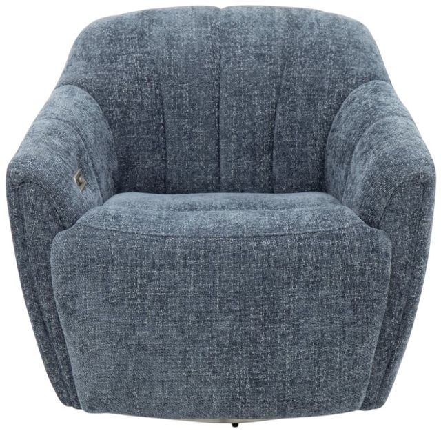BarcaLounger® Millie Maze-Denim Power Recliner-3