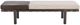 Classic Home Brooklyn Coco Latte Power Reclining Bench-2