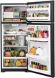 GE® 28" 17.5 Cu. Ft. Black Top Freezer Refrigerator-3