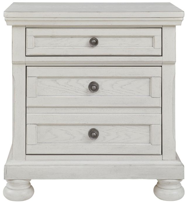 Signature Design by Ashley® Robbinsdale Antique White 2-Drawers Nightstand-2