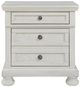 Signature Design by Ashley® Robbinsdale Antique White 2-Drawers Nightstand-2