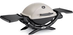 Weber® Grills® 1200™ Single Burner Titanium Portable Liquid Propane Gas Grill