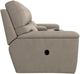 La-Z-Boy® Ava Ivory Leather Manual Reclining Loveseat with Console-2