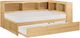 Homelegance® Bartly Natural Pine Youth Twin Bookcase Corner Bed with Twin Trundle-3