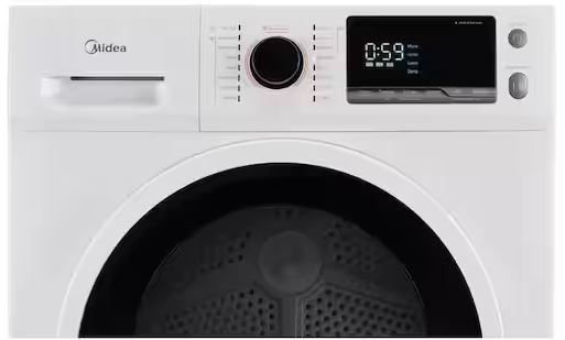 Midea® 4.4 Cu. Ft. White Front Load Ventless Electric Dryer-3