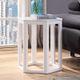 ACME Furniture Reon 2-Piece White End Table Set-1