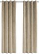 Monarch Specialties Inc. 2-Piece Beige 52" x 84" Room Darkening Curtain Panel Set-0