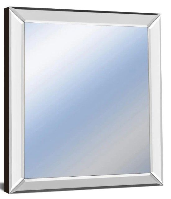 Classy Art Chrome Decorative Wall Mirror-0