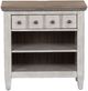 Liberty Furniture Heartland Antique White/Tobacco Nightstand With Charging Station-3