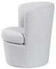 Stylecraft White Swivel Tub Chair-1