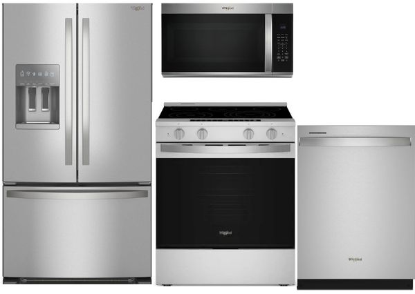Whirlpool Kitchen Package Whirlpool 4 Piece Kitchen Package