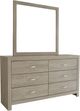 Crown Mark Jaylen Beige Dresser-2