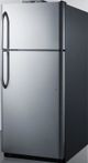 Summit® 30 in. 18.0 Cu. Ft. Stainless Steel Top Freezer Refrigerator-1
