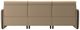 Stressless® by Ekornes® Emily Beige Manual Reclining Sofa with Wood Base-3