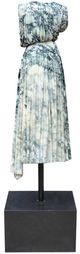Currey & Company Adara Natural Madame's Cocktail Dress Sculpture-1