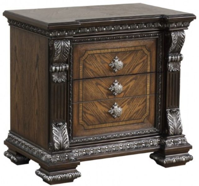 Furniture of America® Promenade Espresso Nightstand-0