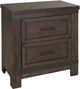 Liberty Furniture Thornwood Hills 4-Piece Rock Beaten Brown King Panel Bedroom Set-4
