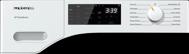 Miele W1 White Edition 2.3 Cu. Ft. Lotus White Front Load Washer-4
