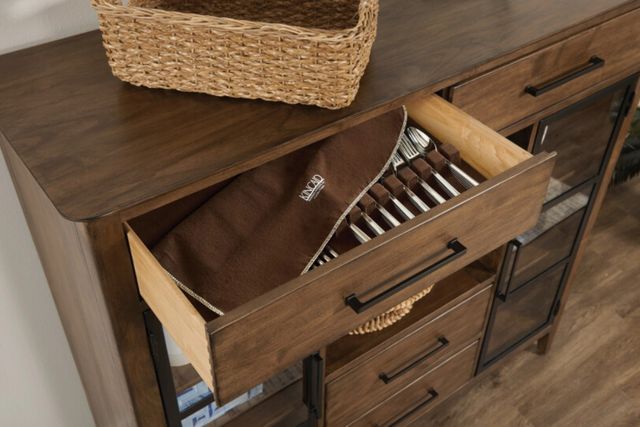 Kincaid® Abode Kingsley Brown Display Buffet-1