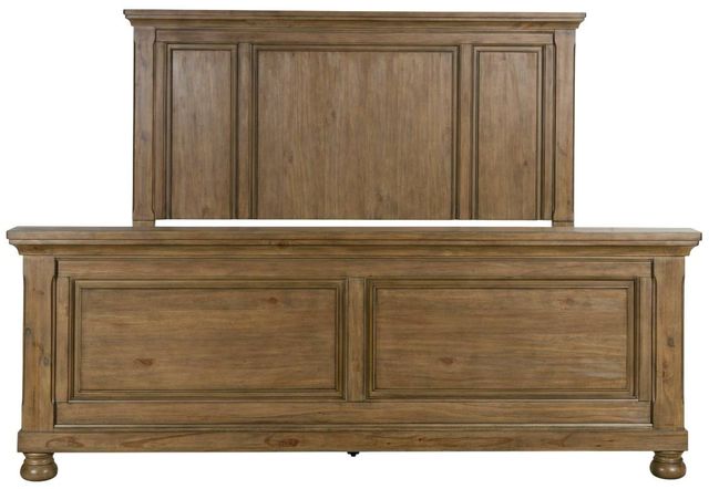 Signature Design by Ashley® Vandenmore Medium Brown King Panel Bed-1