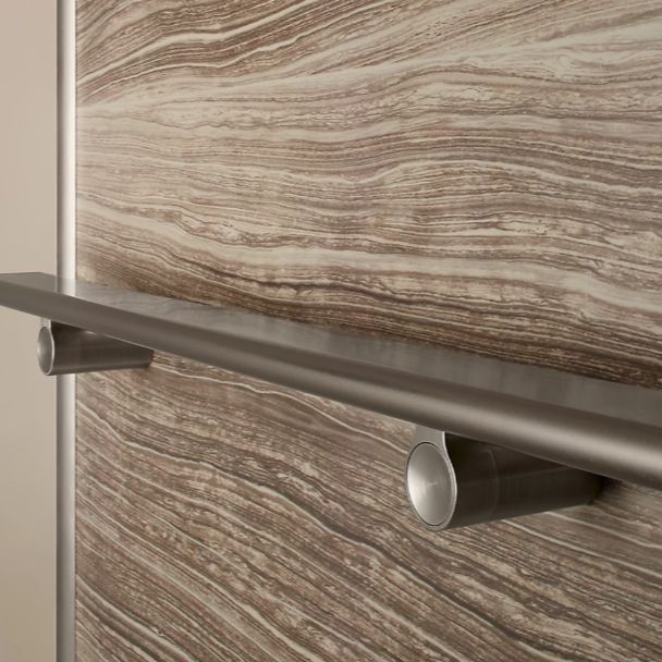 KOHLER® Choreograph® Anodized Dark Bronze 36" Shower Barre-2