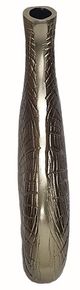 A & B Home Brown/Gold Large Small Vase-2
