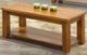 Table de café rectangulaire Rough Sawn, brun, Vokes Furniture®-0